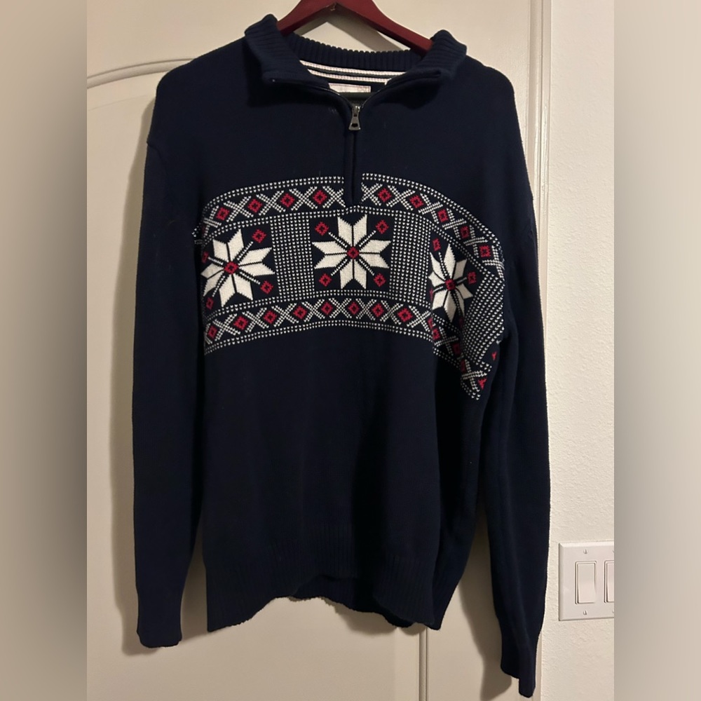 Weatherproof knit quarter zip